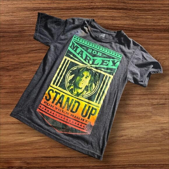 Zion Rootswear Bob Marley Graphic T-Shirt - Picture 1 of 4